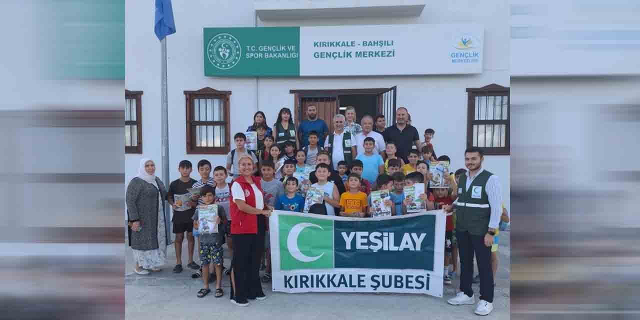 Yeşilay, yarınlara sağlıklı nesiller yetiştiriyor