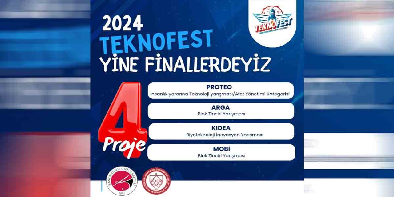 Kastamonu Üniversitesi’nden TEKNOFEST 2024’te büyük başarı