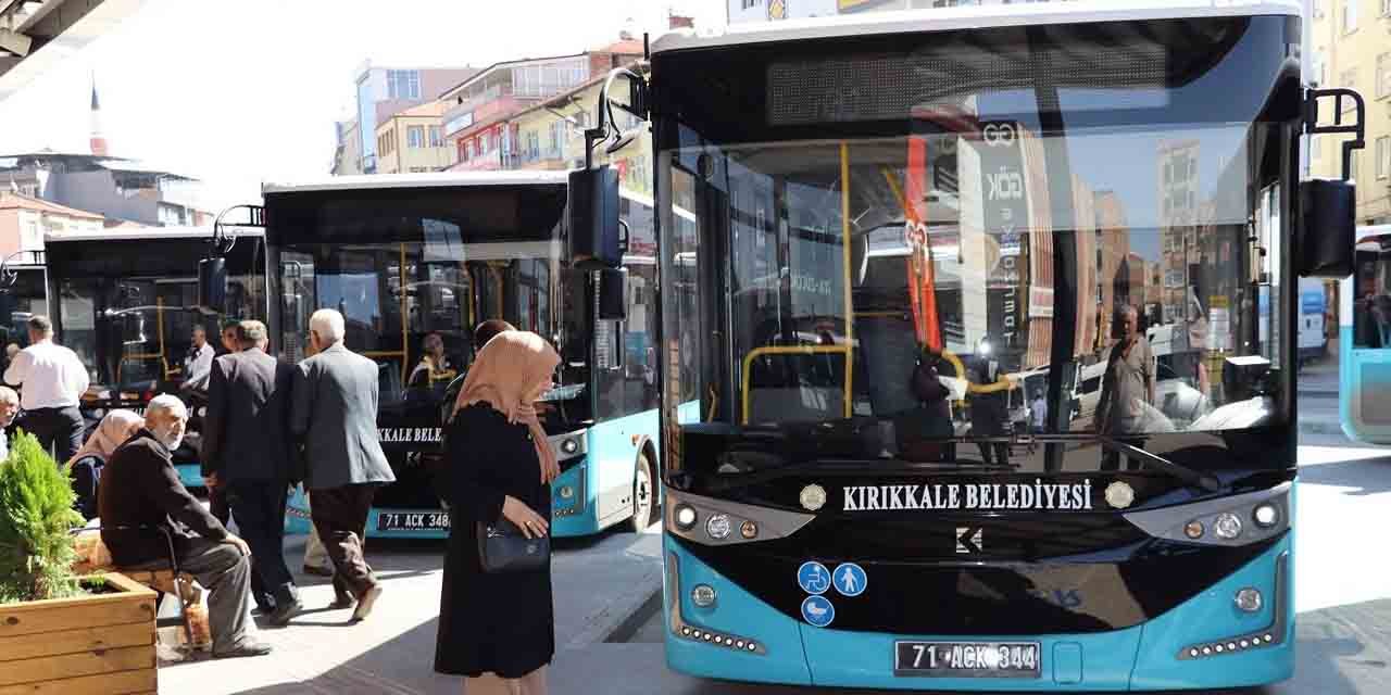 Kırıkkale'de otobüsler ücretsiz olacak