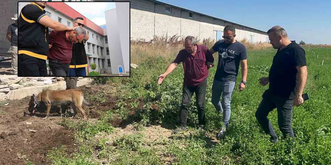 Dayısını öldürüp gömdü başında ağladı