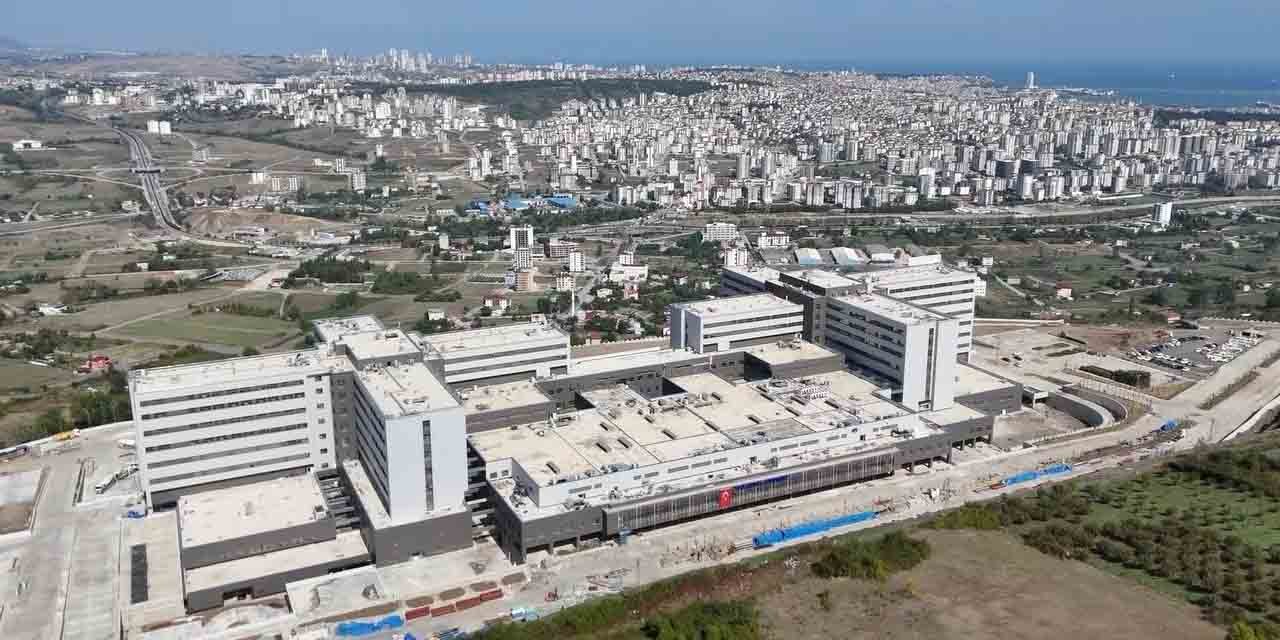 Samsun Şehir Hastanesi'nin tamamlanan birçok alanı hizmet vermeye hazır hale geldi