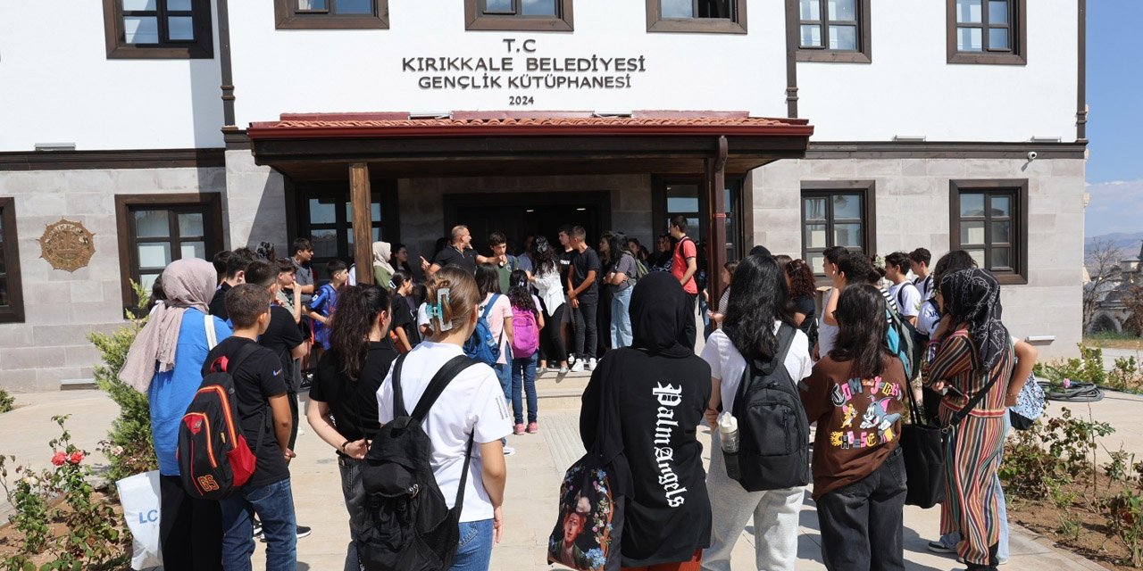 Kırıkkale Belediyesi’nin LGS kampında öğrenciler ders başı yaptı