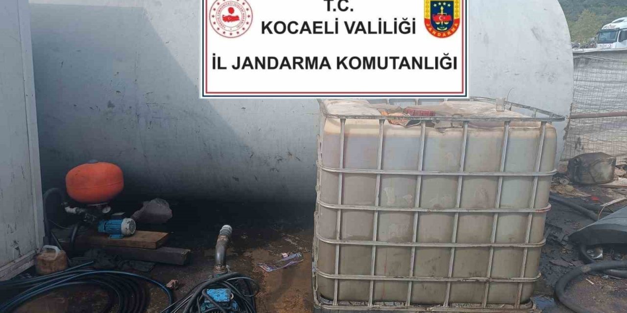 25 bin litre kaçak akaryakıt ele geçirildi