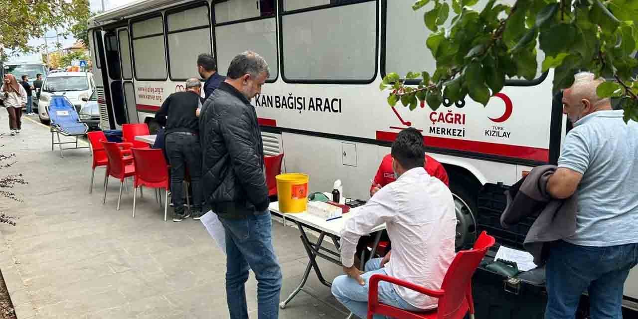 Tomarzalılar kan bağışladı