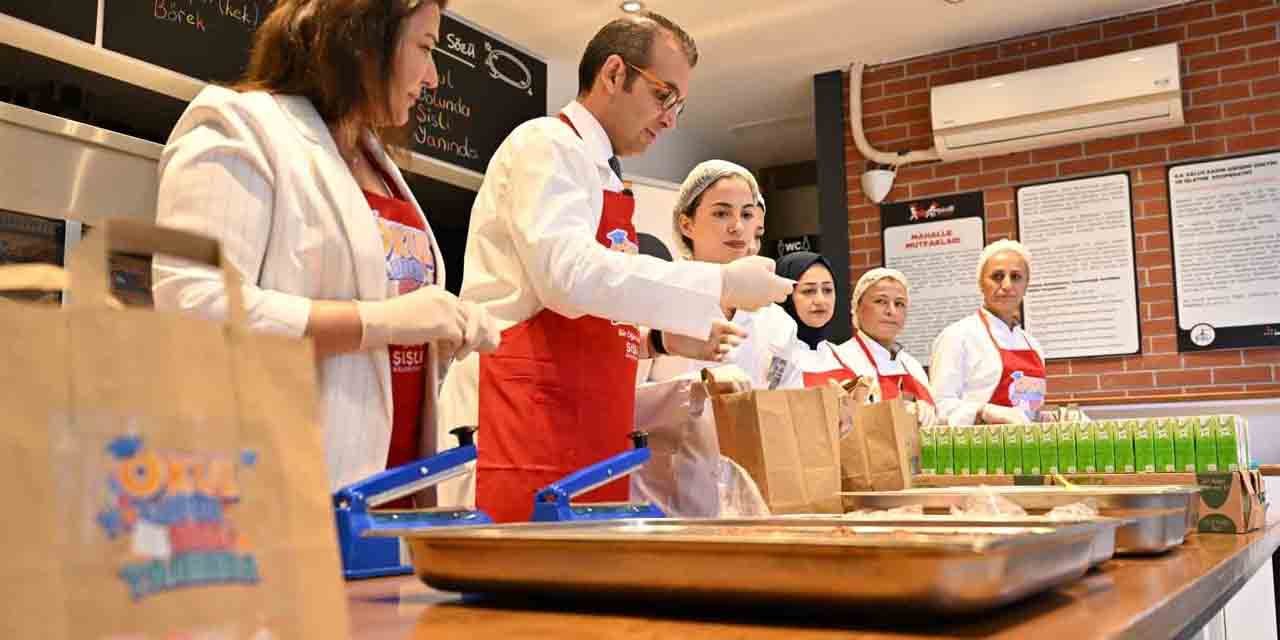 Şişli’de “Bir Öğün Bizden” projesi: Her gün bin 500 öğrenciye gıda paketi