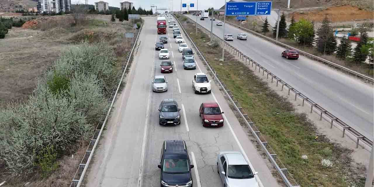 Kırıkkale’de 63 araç trafikten men edildi