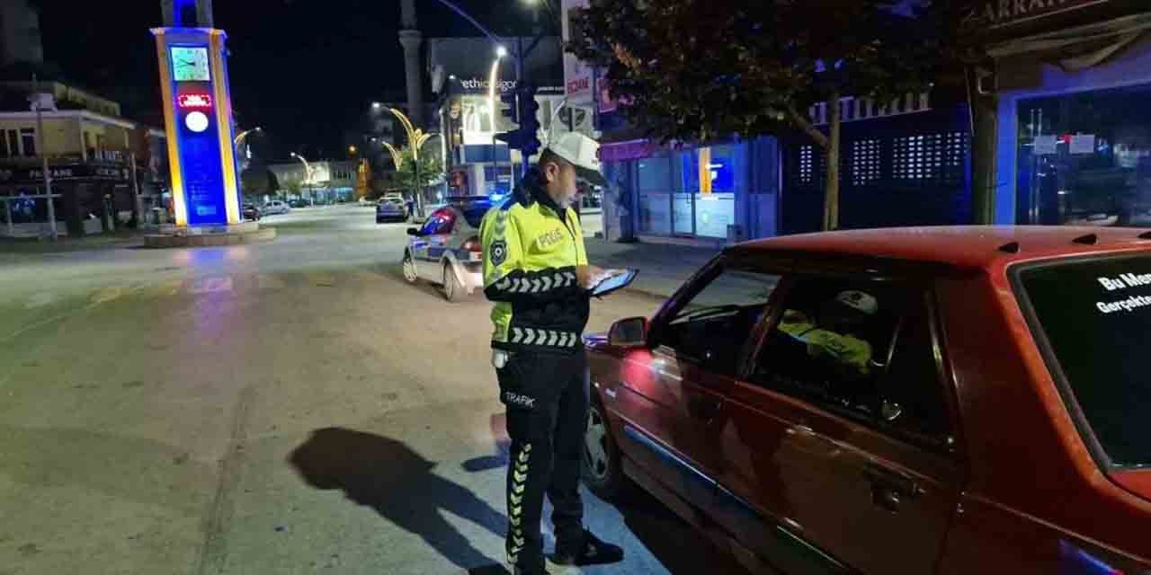 Çorum’da polis ekiplerinden huzur uygulaması