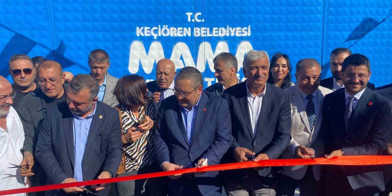 Keçiören’de mama üretim tesisi açıldı