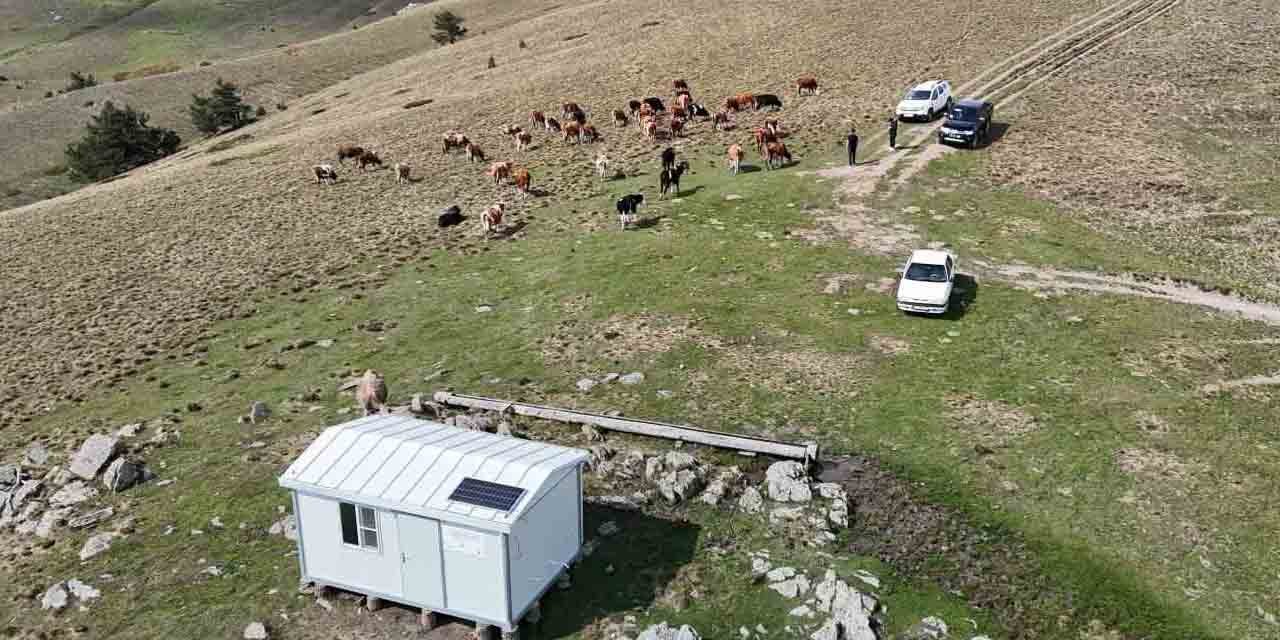 Bu evler çobanlık mesleğini cazip hale getiriyor