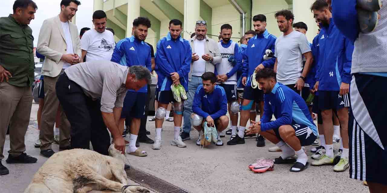 Adnan Duman, takım için kurban kesti