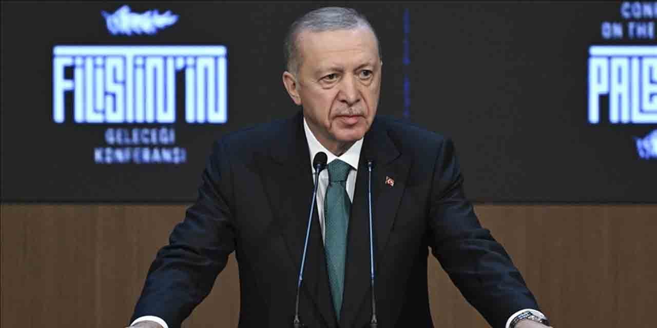 Erdoğan: "Türkiye, Filistinli ve Lübnanlı kardeşlerinin yanındadır.''