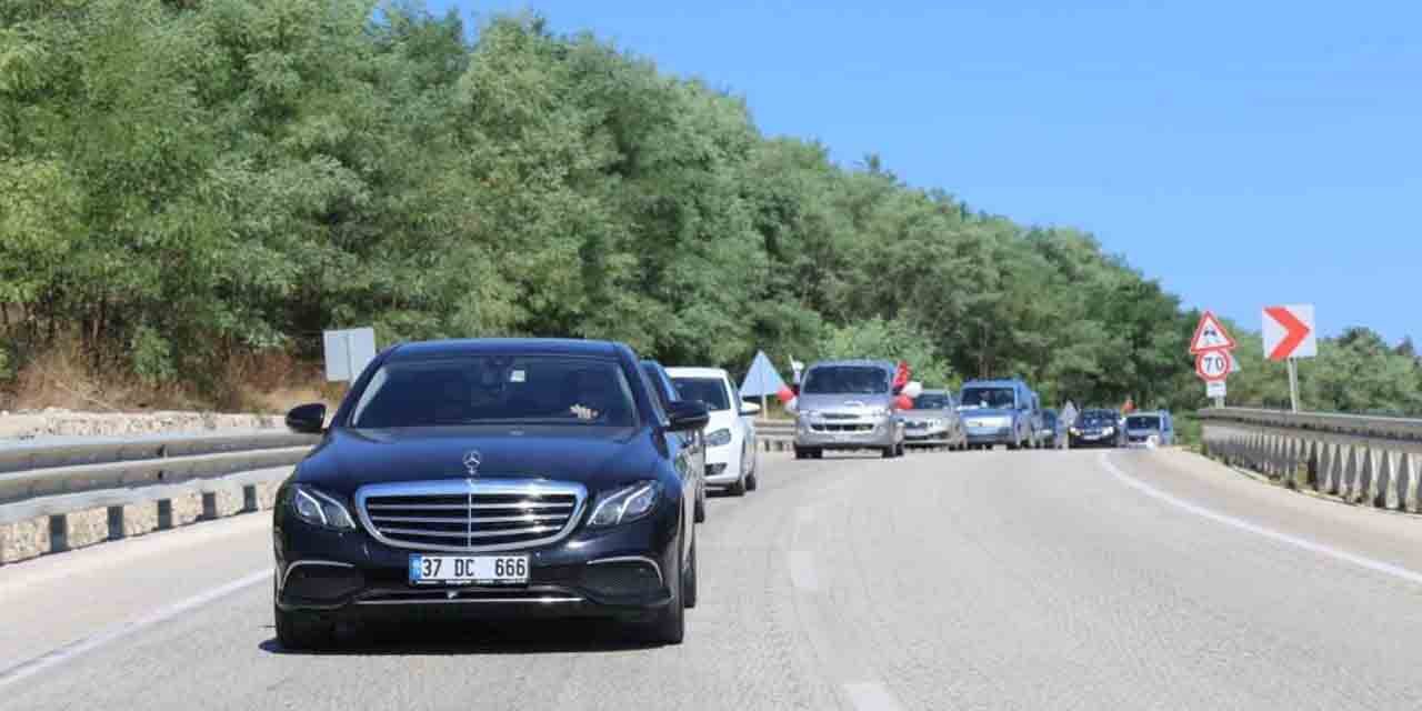 Kastamonu’da trafiğe kayıtlı araç sayısı 160 bin oldu