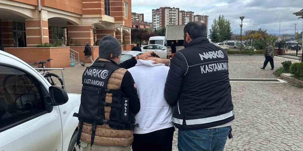 Kastamonu’da uyuşturucu operasyonu: 1 tutuklama