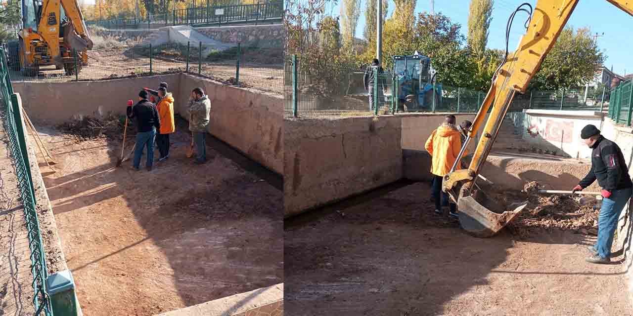 Sulakyurt’a tarihi su etrafında çevre temizliği