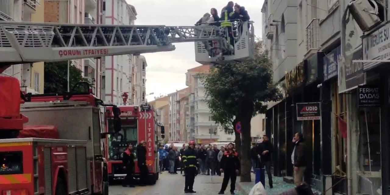 Çorum’da patlama: 1 ölü