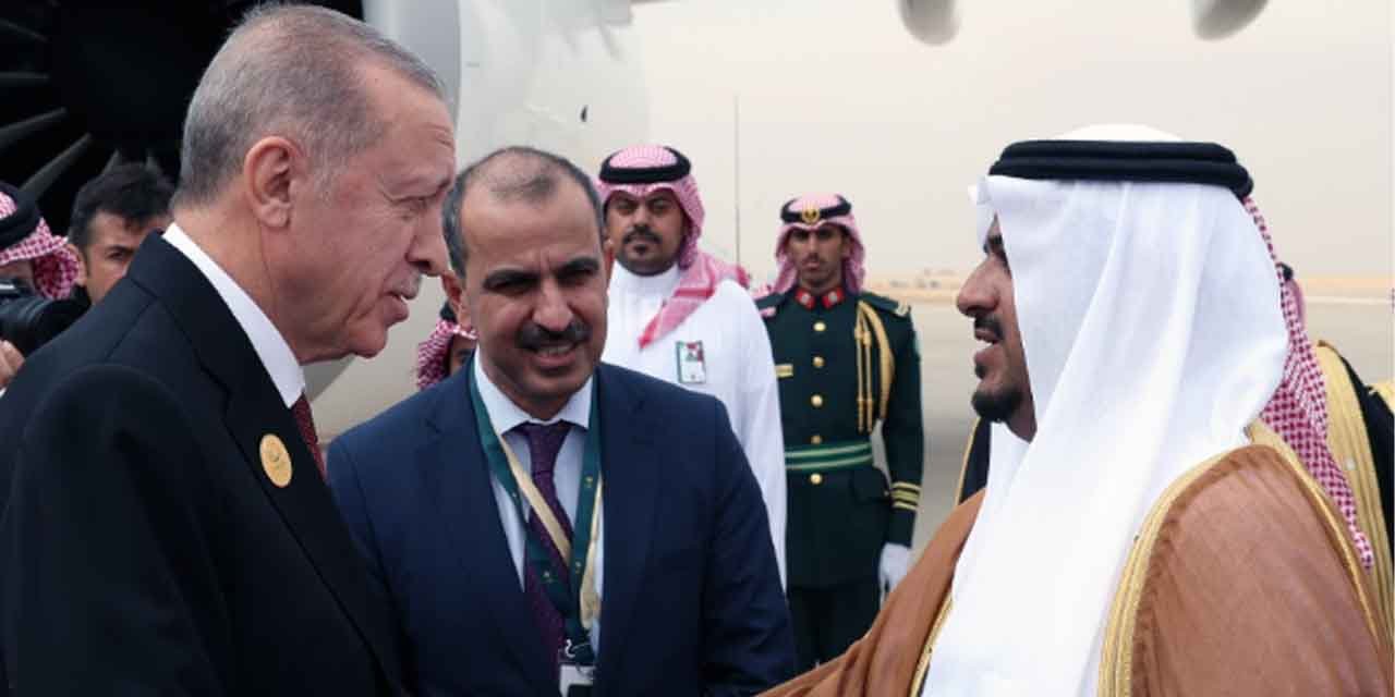 Cumhurbaşkanı Erdoğan’a Riyad’a gitti