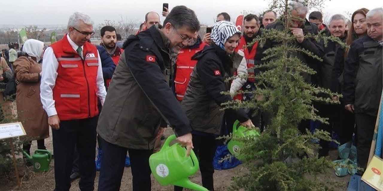 Yumaklı: “Ağaçlandırma da Avrupa’da birinci, dünyada dördüncüyüz”