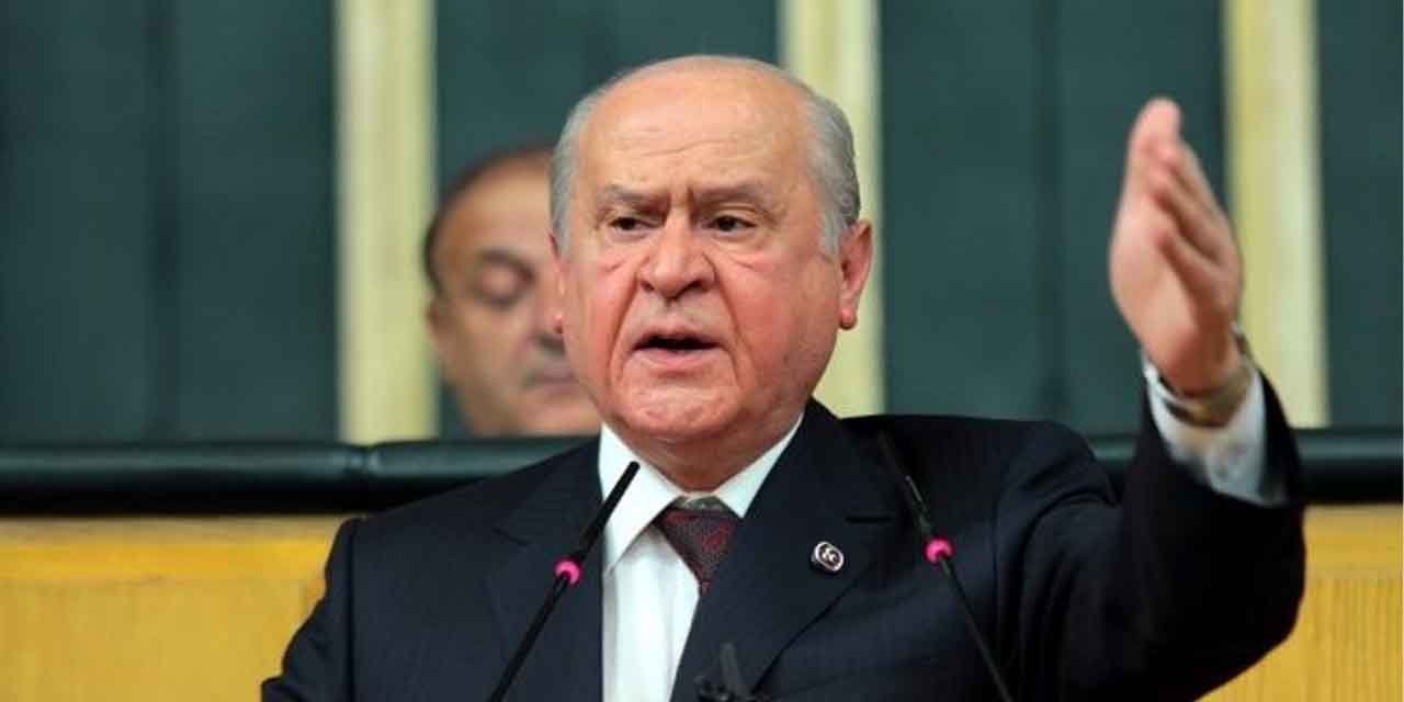 MHP Genel Başkanı Bahçeli gazetecilere sert cevap