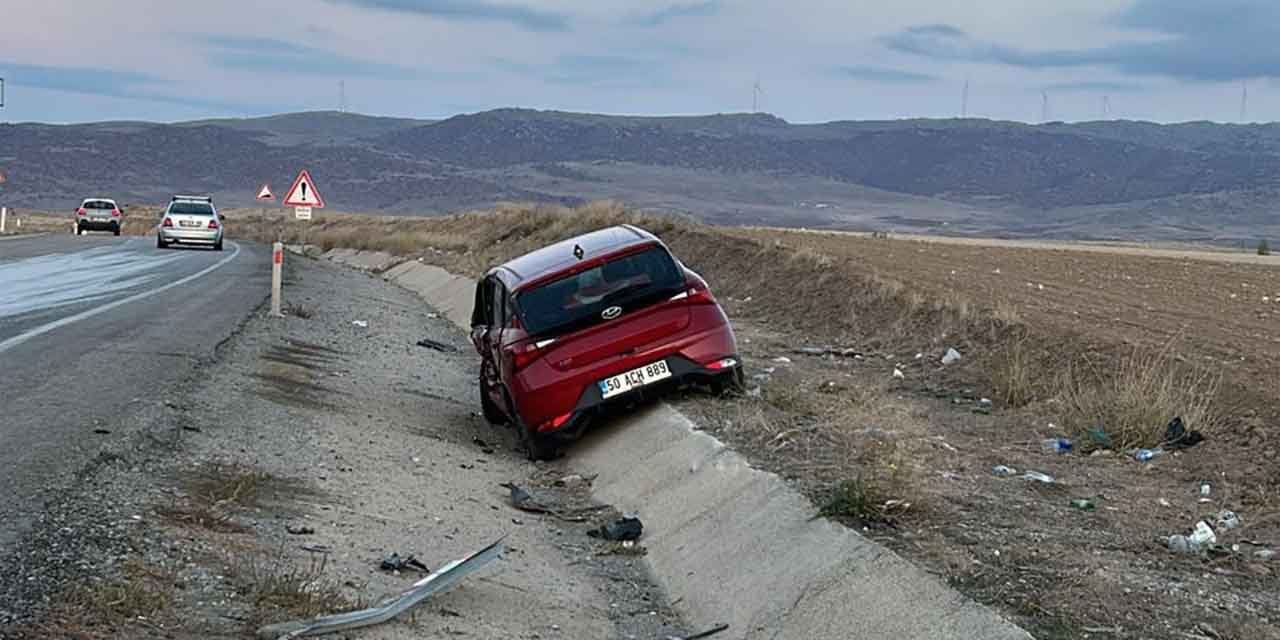 Kırıkkale’de polis memuru kazada yaralandı!