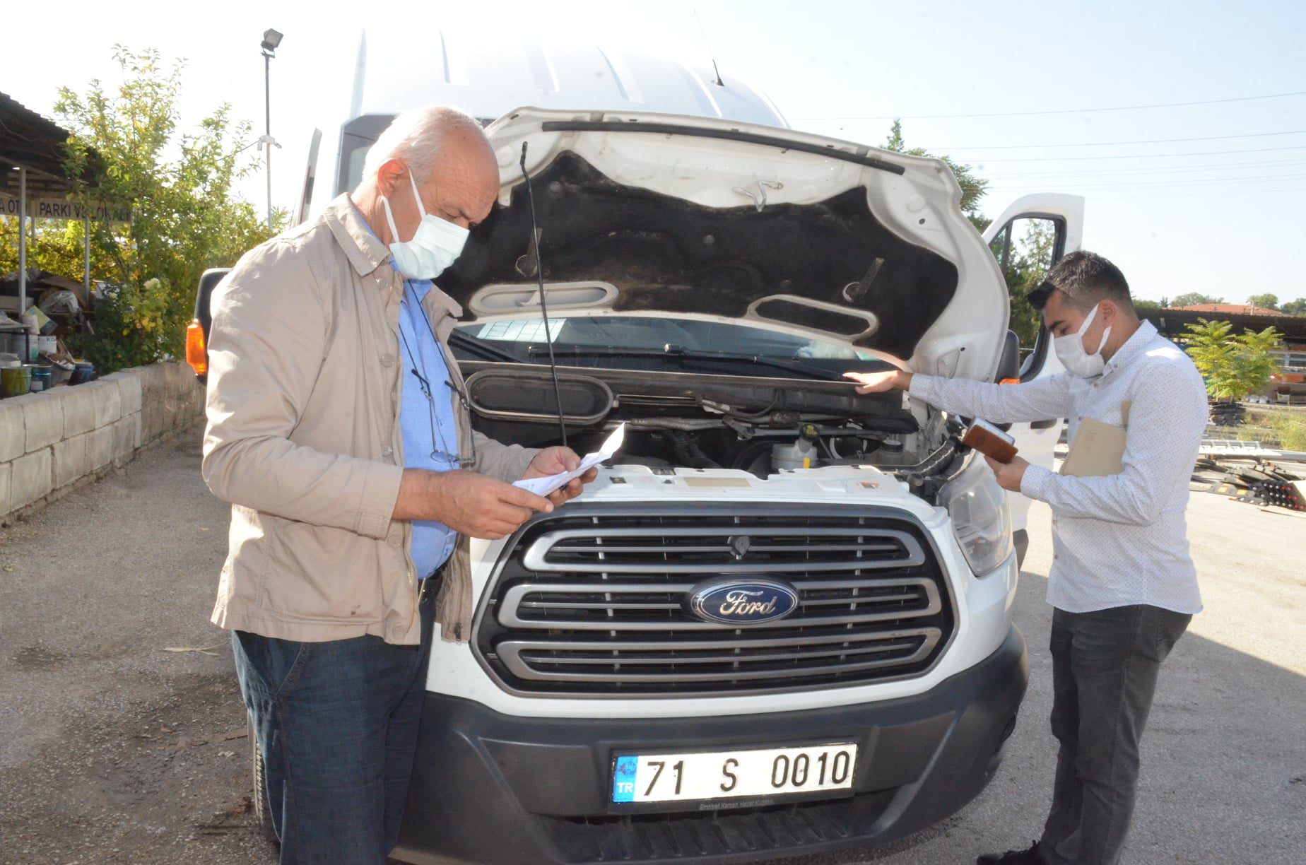 Servis araçlarına denetleme