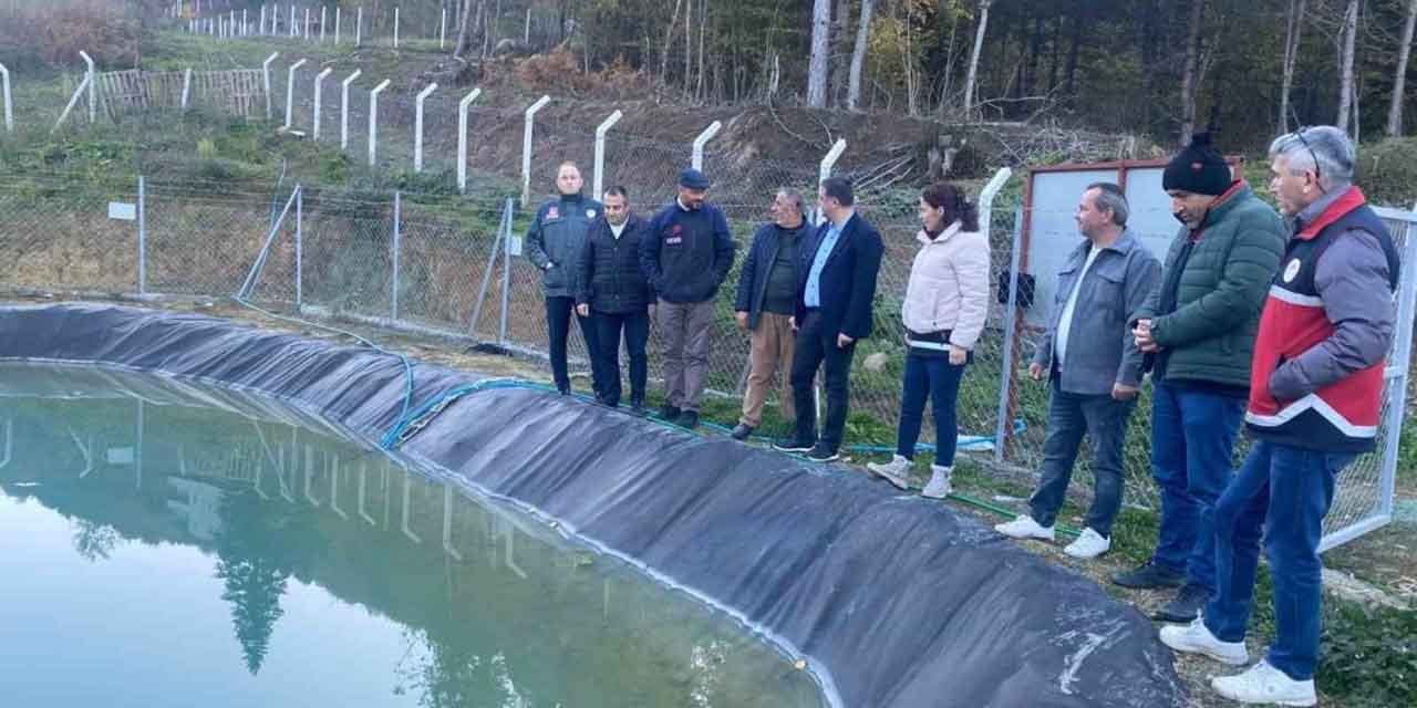 100 tonluk su hasadı ile verimli sulama dönemi başladı