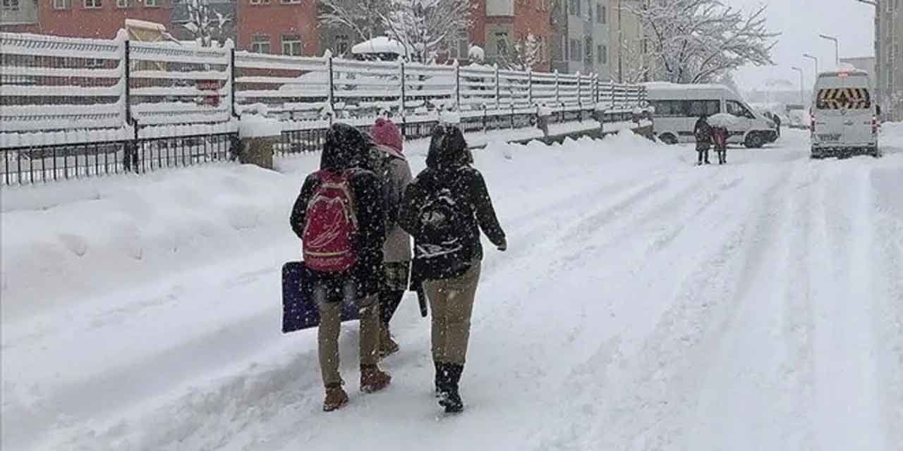 Kastamonu’da eğitime kar engeli