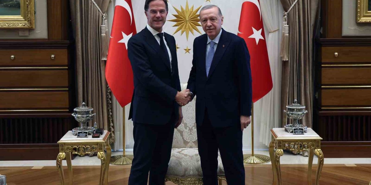 Erdoğan, NATO Genel Sekreteri Rutte’yi kabul etti