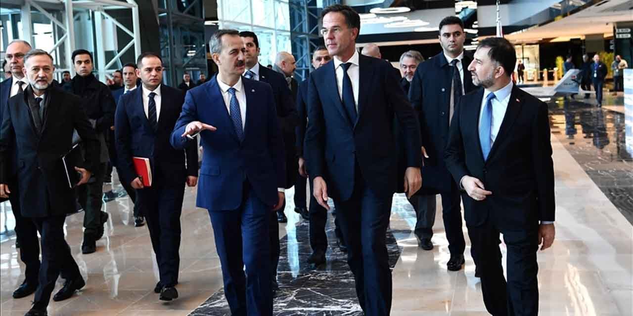 Mark Rutte’den TUSAŞ’a ziyaret