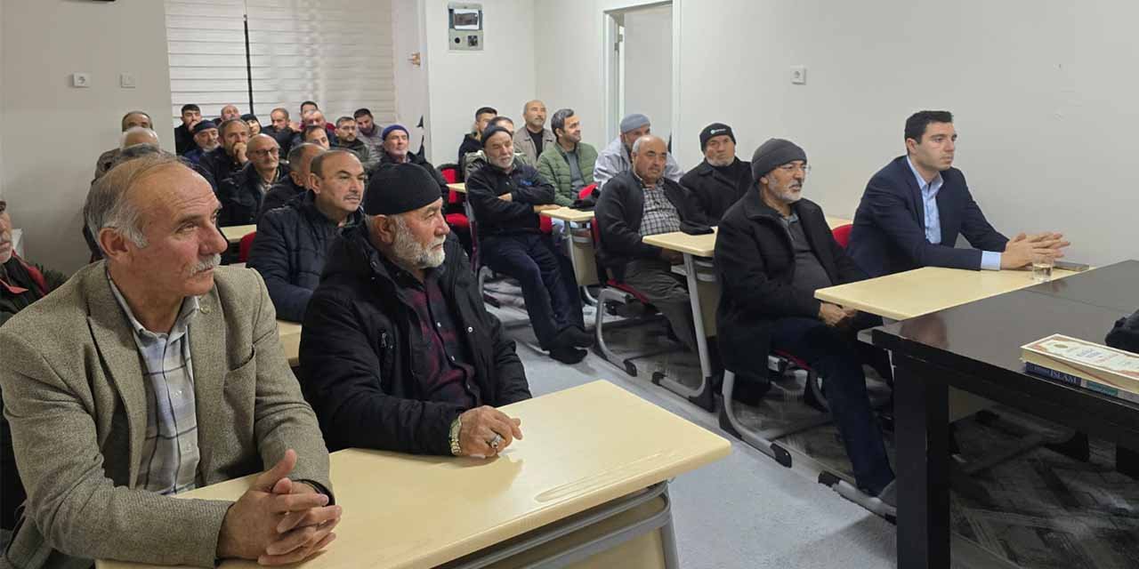 Karakeçili’de Hayat rehberi Kur'an sohbeti