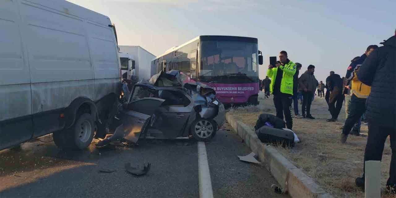 Van’da zincirleme trafik kazası!