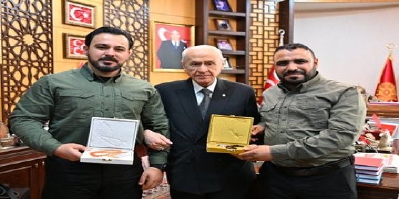 Bahçeli, Suriye’den gelen heyeti kabul etti