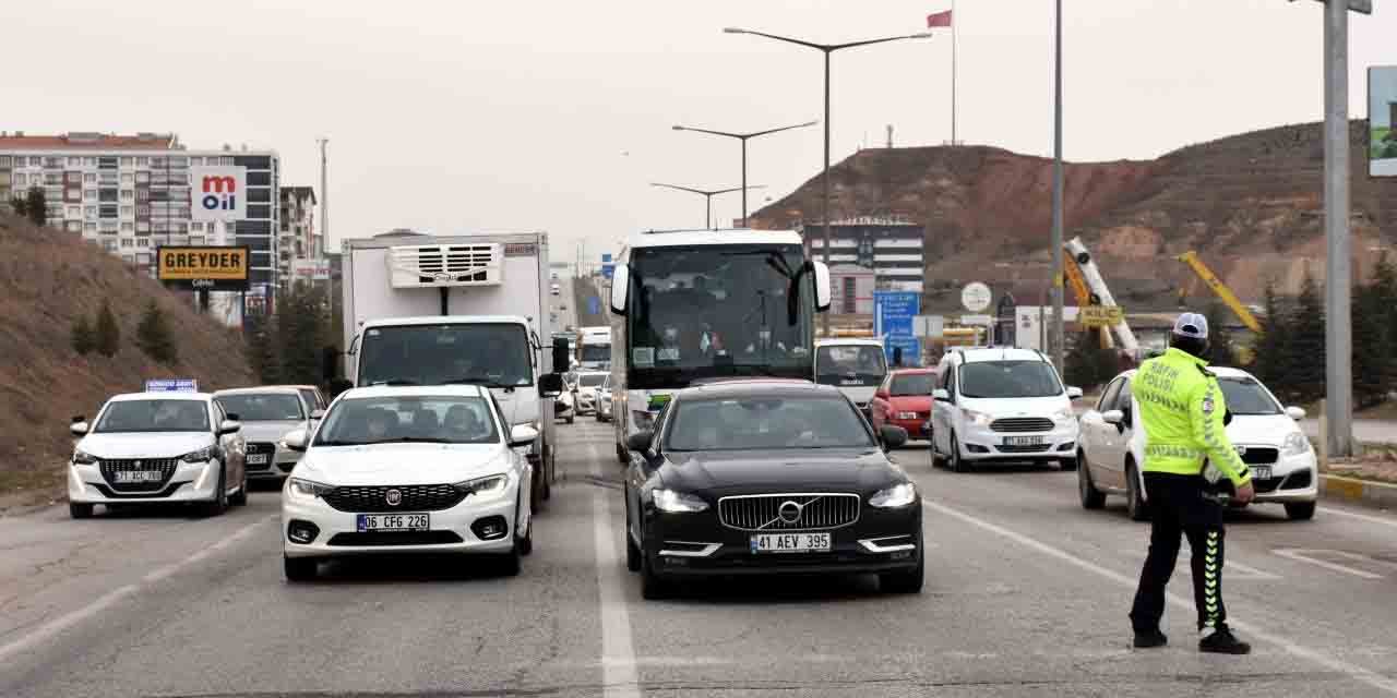 Kırıkkale’de 80 bin aracın trafiğe kaydı yapıldı