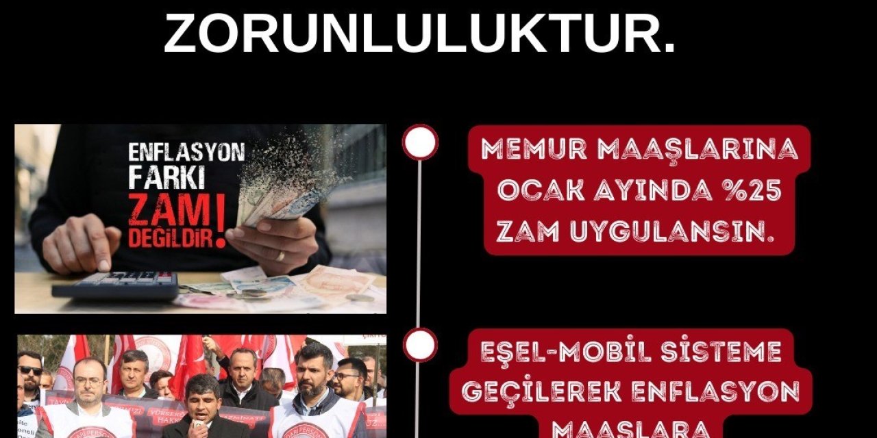 ÜNİPERSEN’den memur maaşlarında eşel-mobil sistemi önerisi