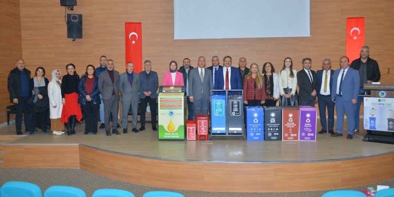 Kırşehir Ahi Evran Üniversitesi, atık yağları geri dönüşüme kazandırıyor