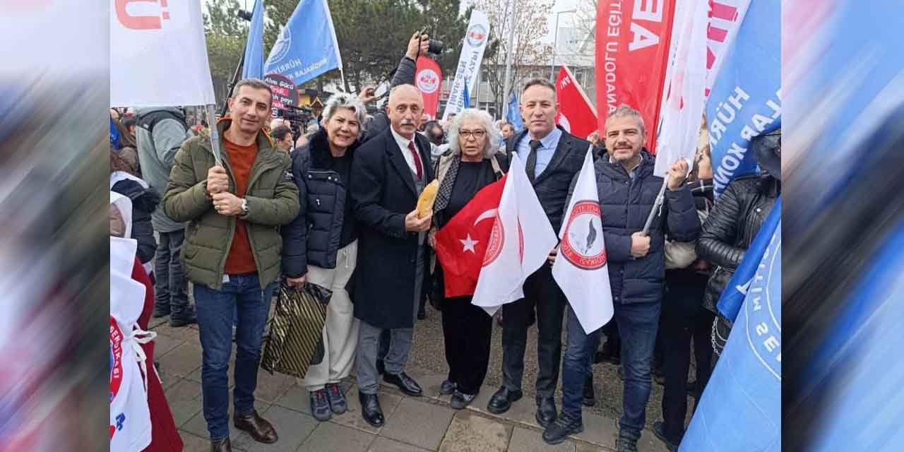 ÜNİPERSEN’den iş bırakma eylemi