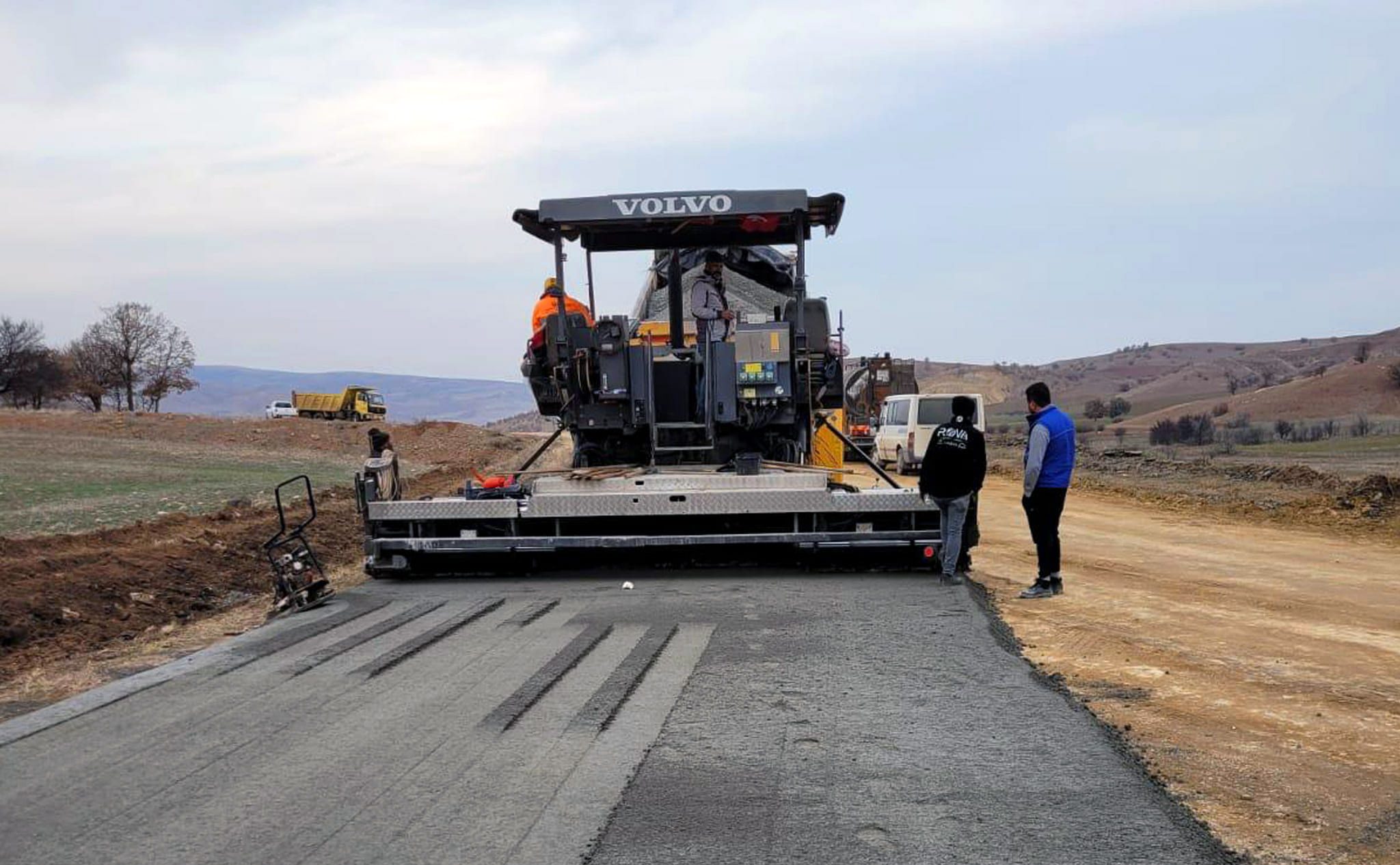 Sulakyurt köyleri beton yola kavuşuyor