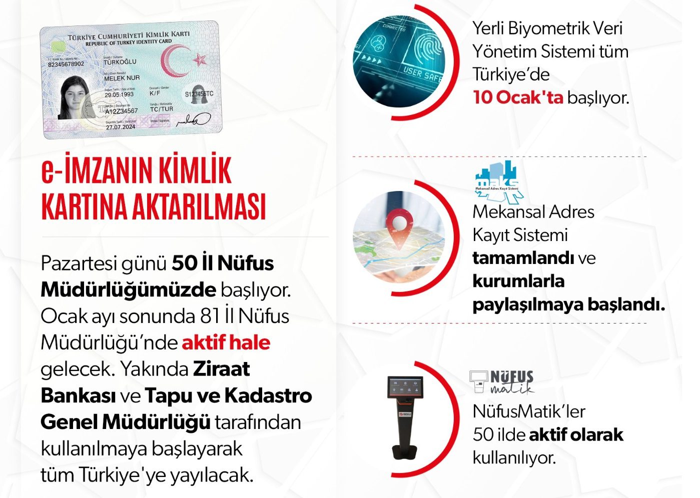 Kırıkkale'de e-imza başladı