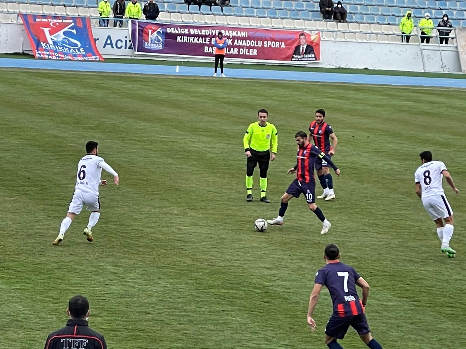 Kırıkkalespor Play off şansını zora soktu