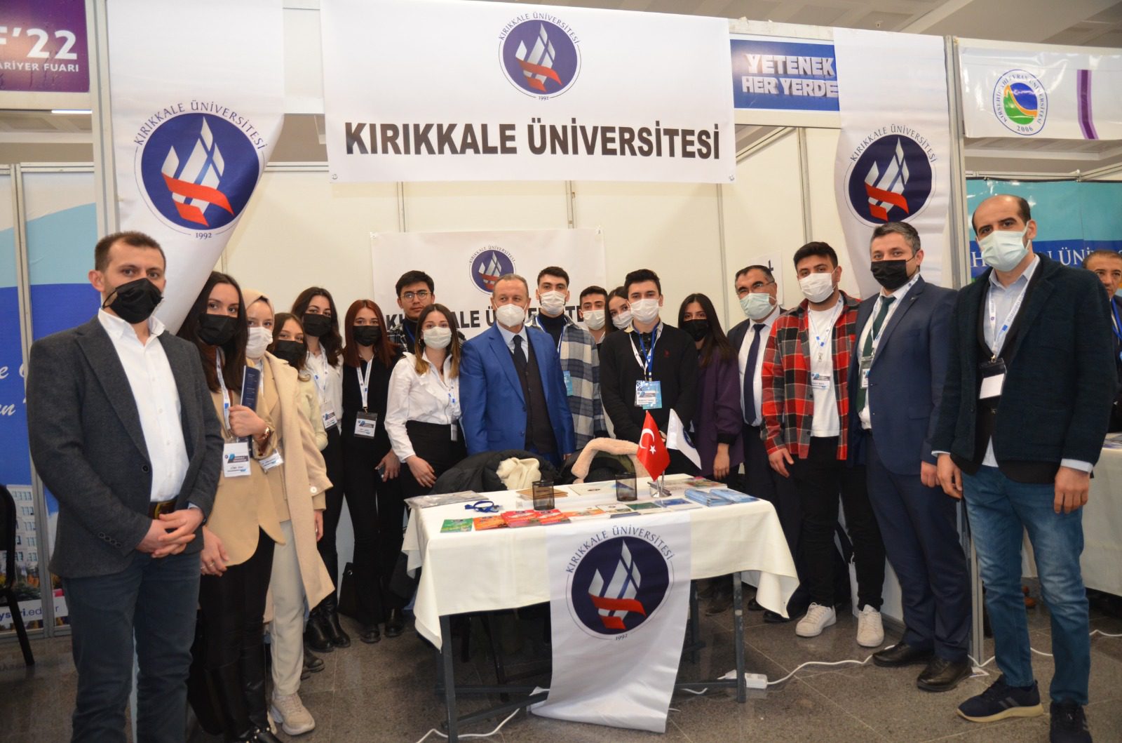 Kırıkkale Üniversitesi İKAF’22 Fuarında