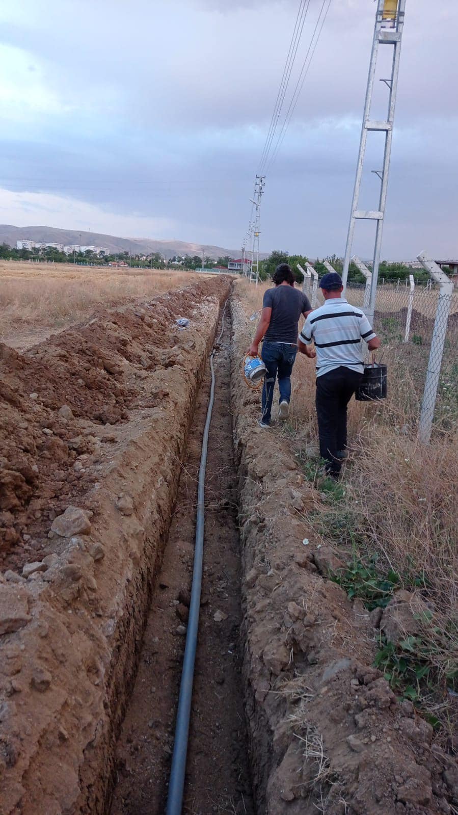 Altyapı çalışmaları tamamlanıyor