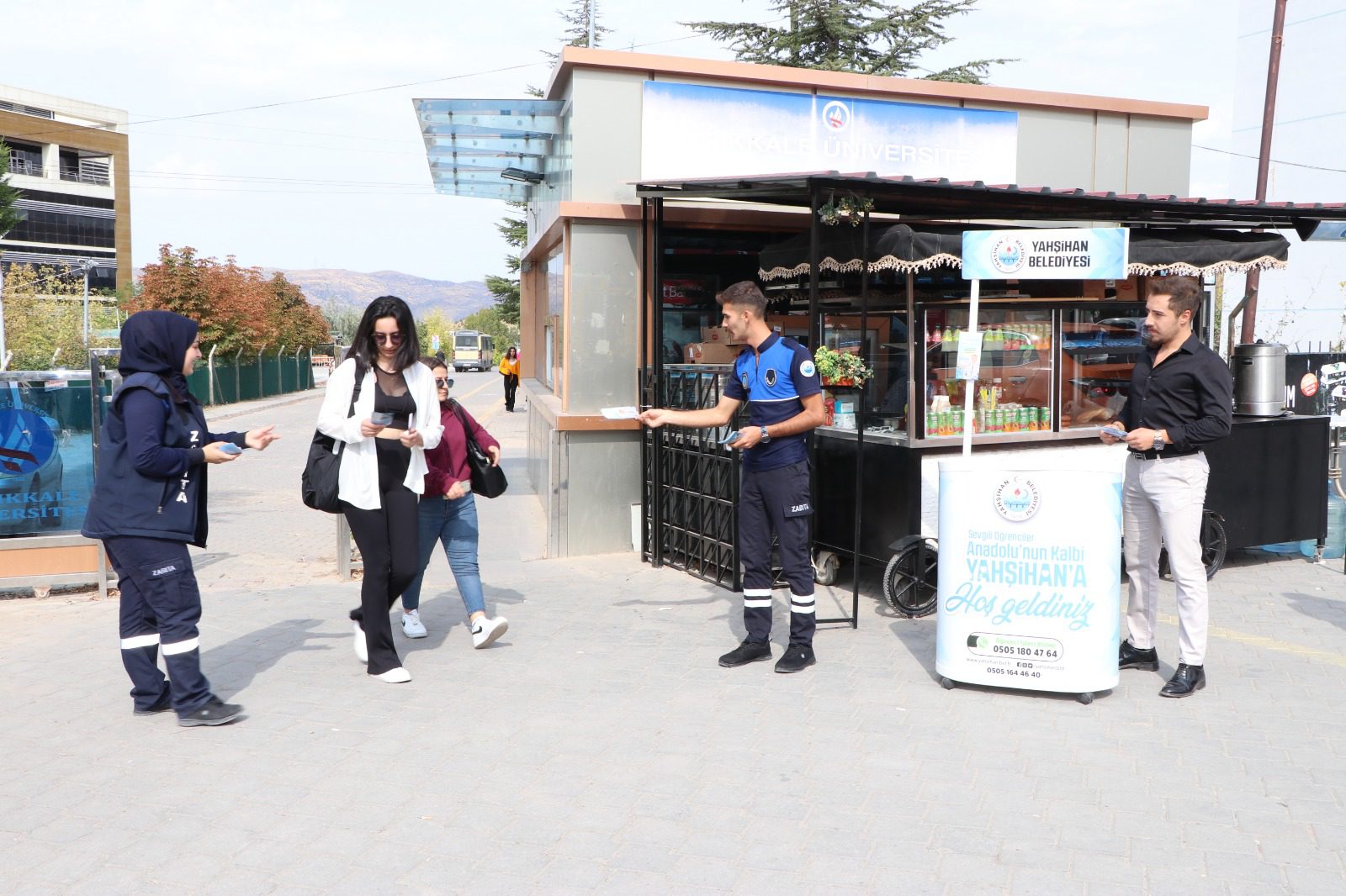 Yahşihan Belediyesi öğrencilerin yanında