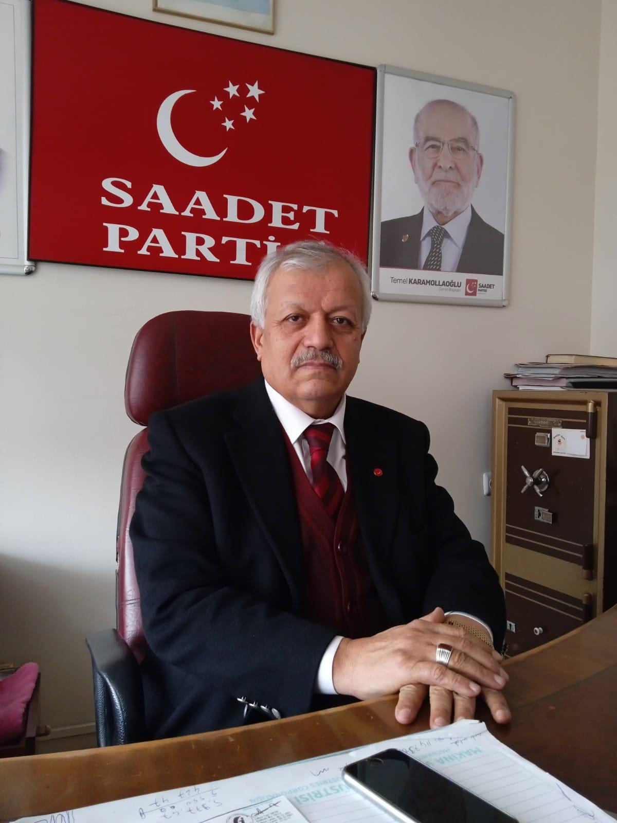 SAADET PARTİSİ, TÜRKİYE’NİN UMUDUDUR