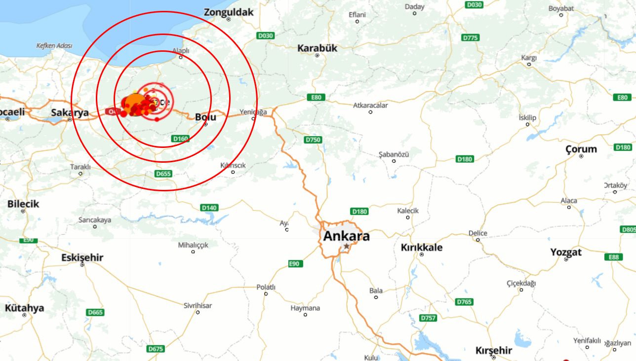 5,9’luk Deprem Kırıkkale’de de hissedildi