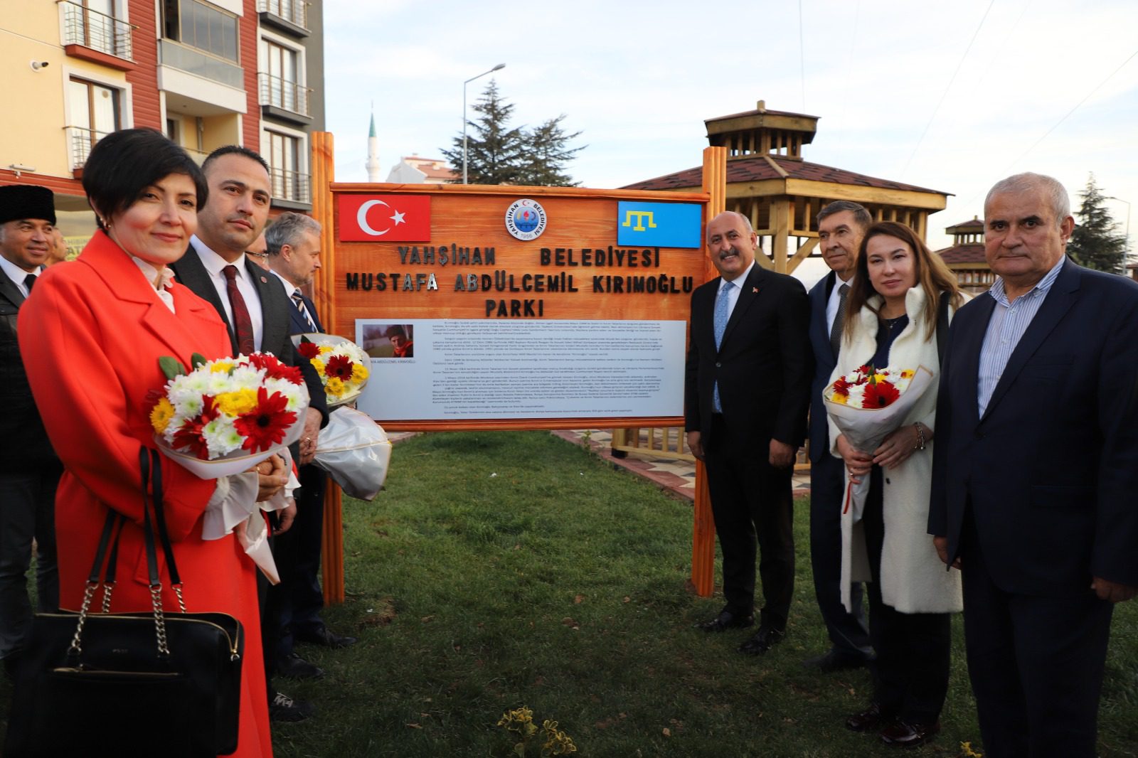 Mustafa Abdülcemil Kırımoğlu Parkı Yahşihan’da Açıldı