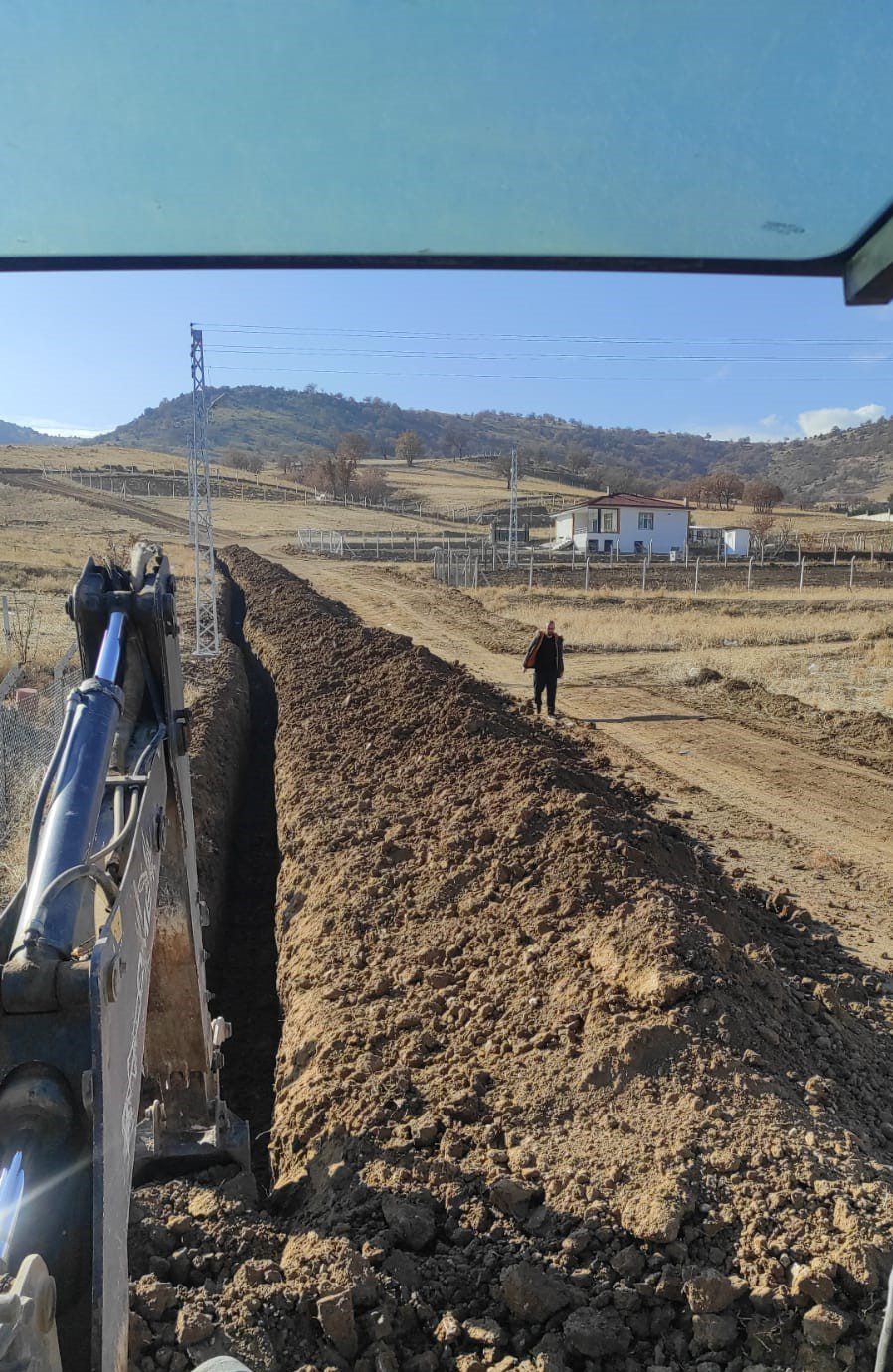 Bahşılı’da içme suyu hattı yenilendi