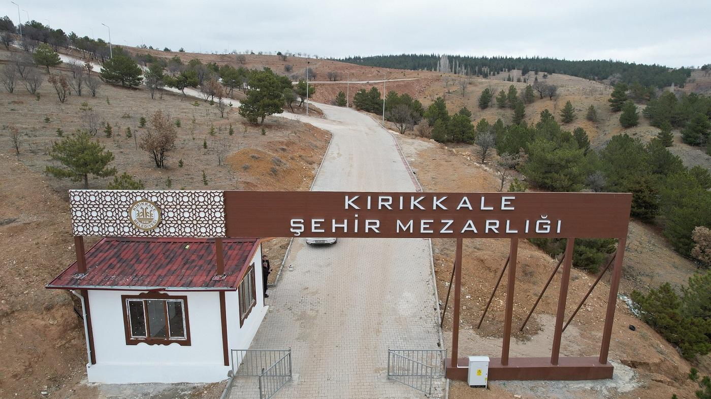 KIRIKKALE’NİN YENİ MEZARLIK ALANI HAZIR