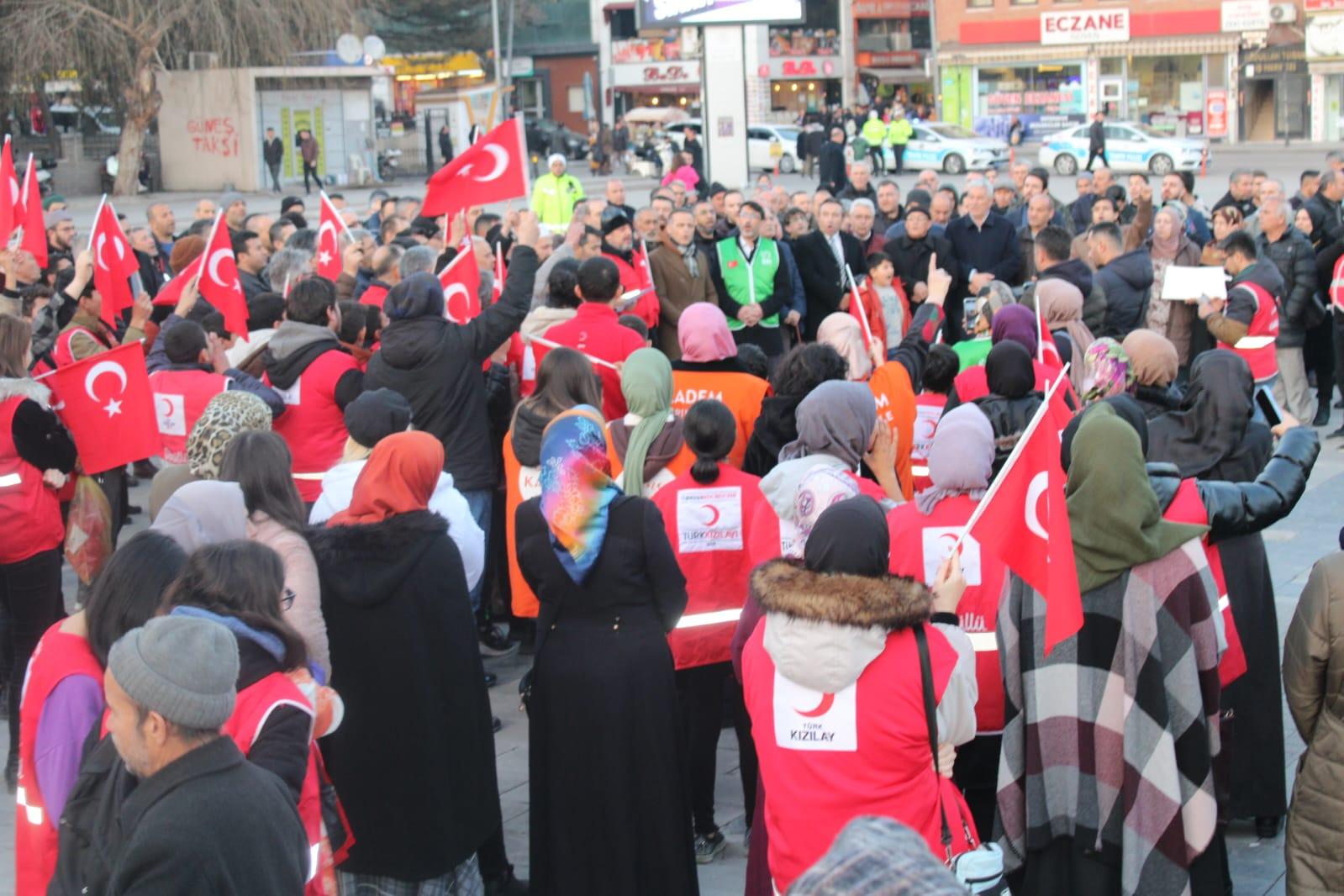 Kırıkkale'de STK'lardan İsveç'e tepki