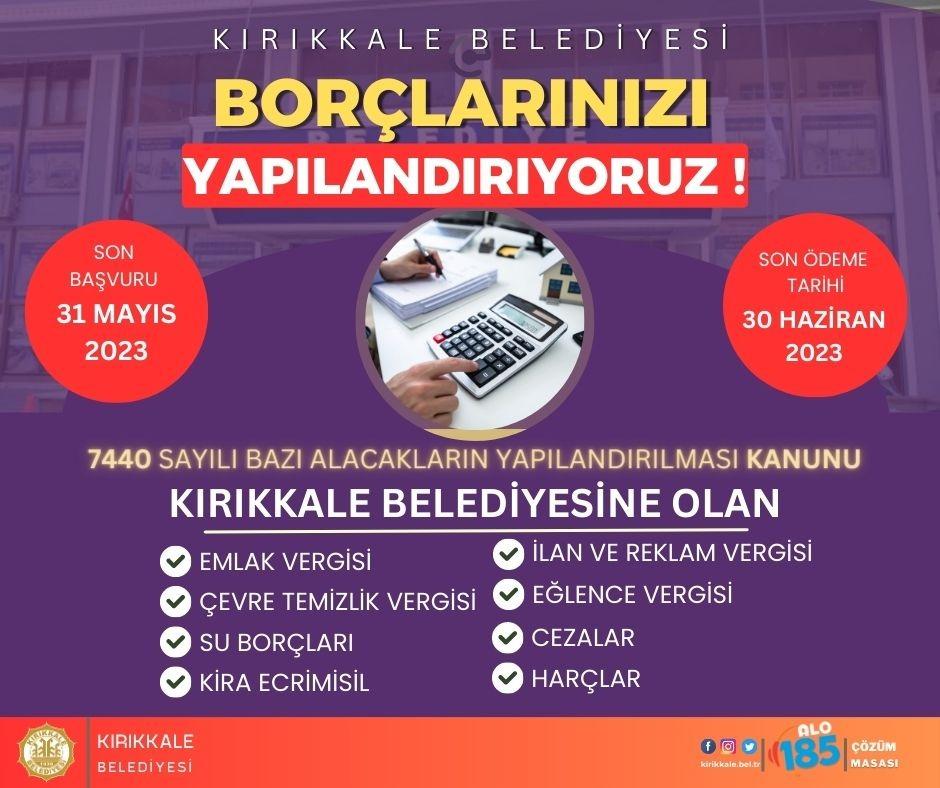 BORÇLARINIZI YAPILANDIRIYORUZ