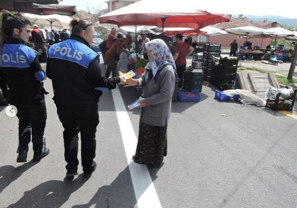 Esnafa sahte para, kadınlara KADES anlatıldı