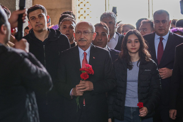 Cumhurbaşkanı Adayı Kemal Kılıçdaroğlu, Anıtkabir’i Ziyaret Etti